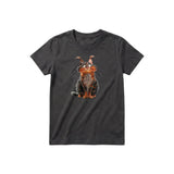 T-shirt Cat graphic 0009 - Dark Gray