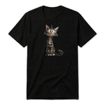 T-shirt Cat graphic 0010
