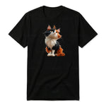 T-shirt Cat graphic 0011