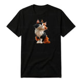 T-shirt Cat graphic 0011