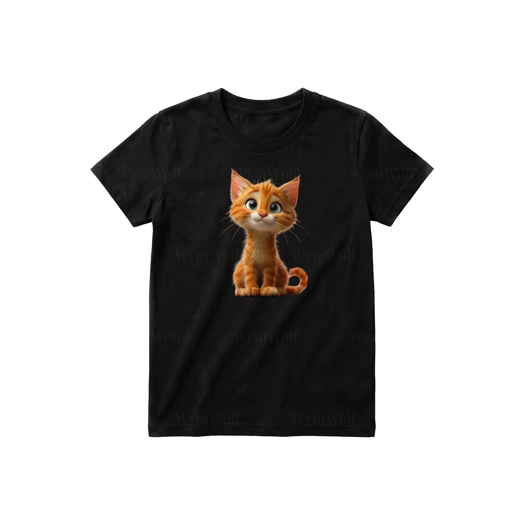 T-shirt Cat graphic 0012
