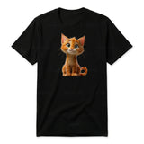 T-shirt Cat graphic 0012