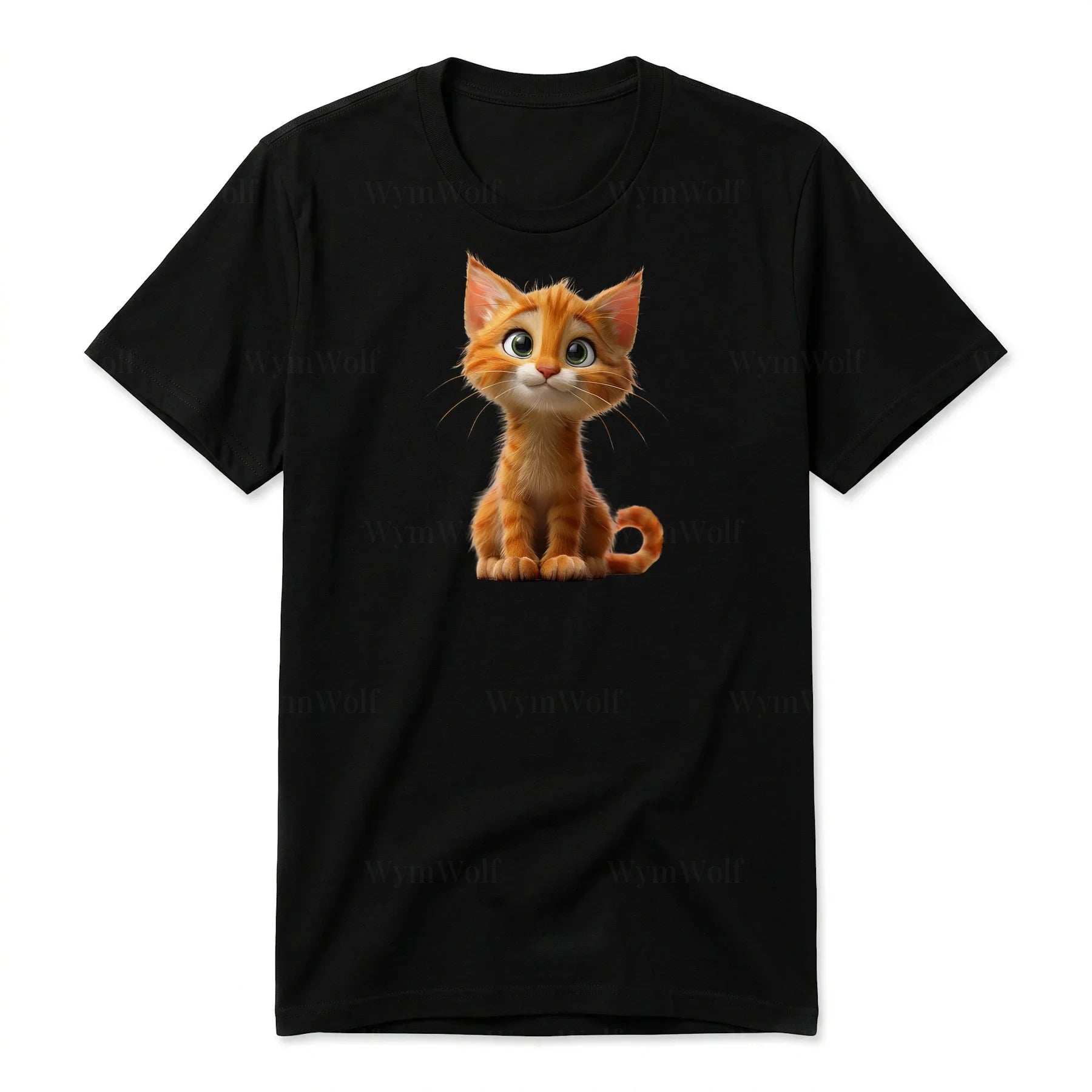 T-shirt Cat graphic 0012