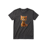 T-shirt Cat graphic 0012 - Dark Gray
