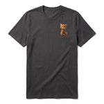 T-shirt Cat graphic 0012 - Dark Gray