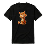 T-shirt Cat graphic 0013