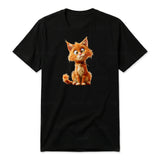 T-shirt Cat graphic 0013