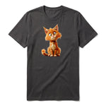 T-shirt Cat graphic 0013 - Dark Gray