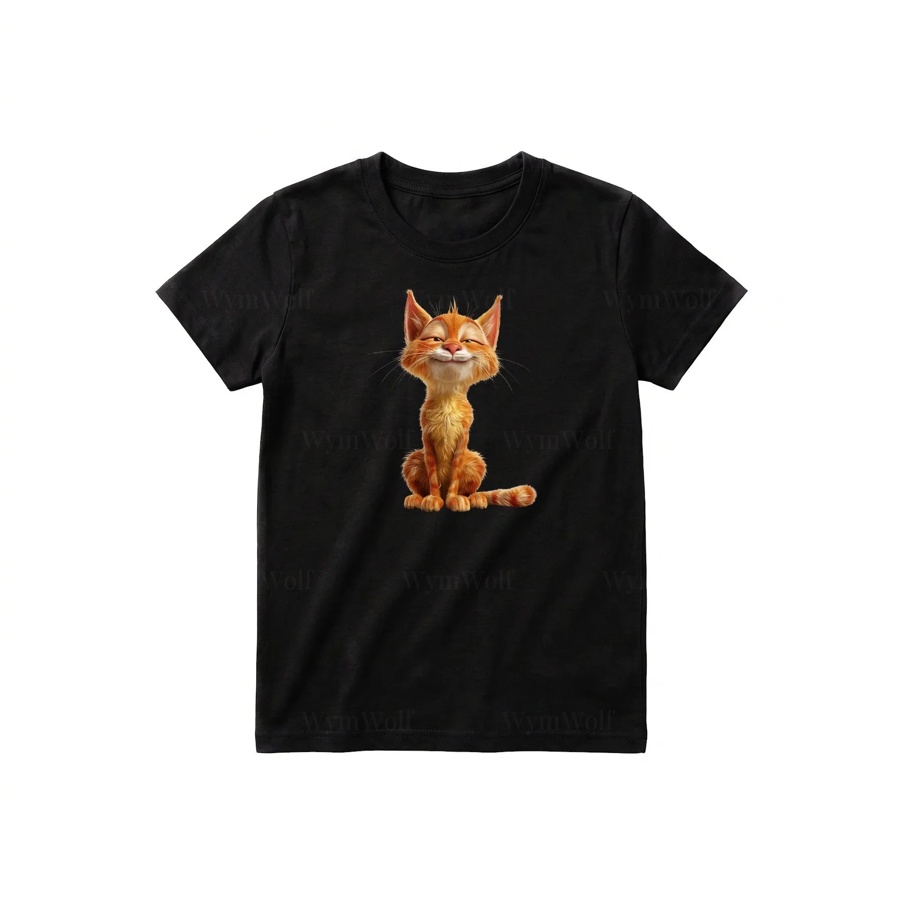 T-shirt Cat graphic 0014