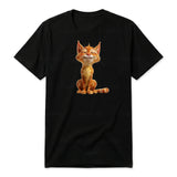 T-shirt Cat graphic 0014