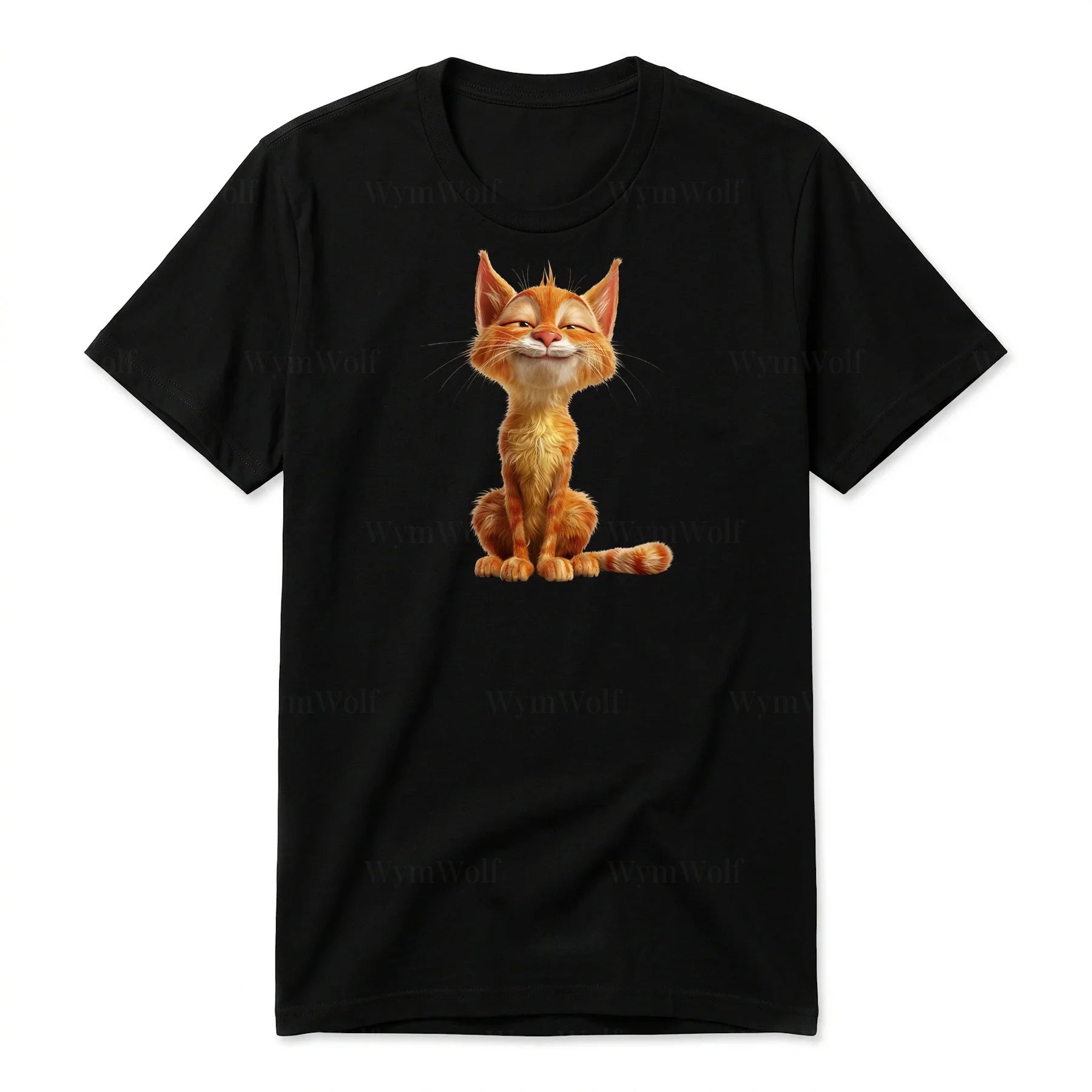 T-shirt Cat graphic 0014