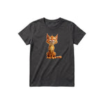 T-shirt Cat graphic 0014 - Dark Gray