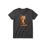 T-shirt Cat graphic 0014 - Dark Gray