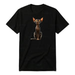 T-shirt Cat graphic 0015