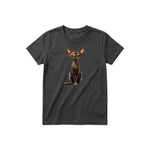 T-shirt Cat graphic 0015 - Dark Gray