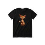 T-shirt Cat graphic 0016
