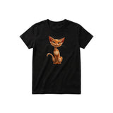 T-shirt Cat graphic 0016