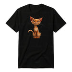 T-shirt Cat graphic 0016