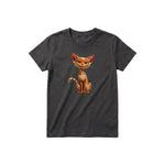 T-shirt Cat graphic 0016 - Dark Gray