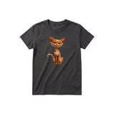 T-shirt Cat graphic 0016 - Dark Gray