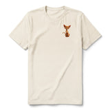 T-shirt Cat graphic 0016 - Natural