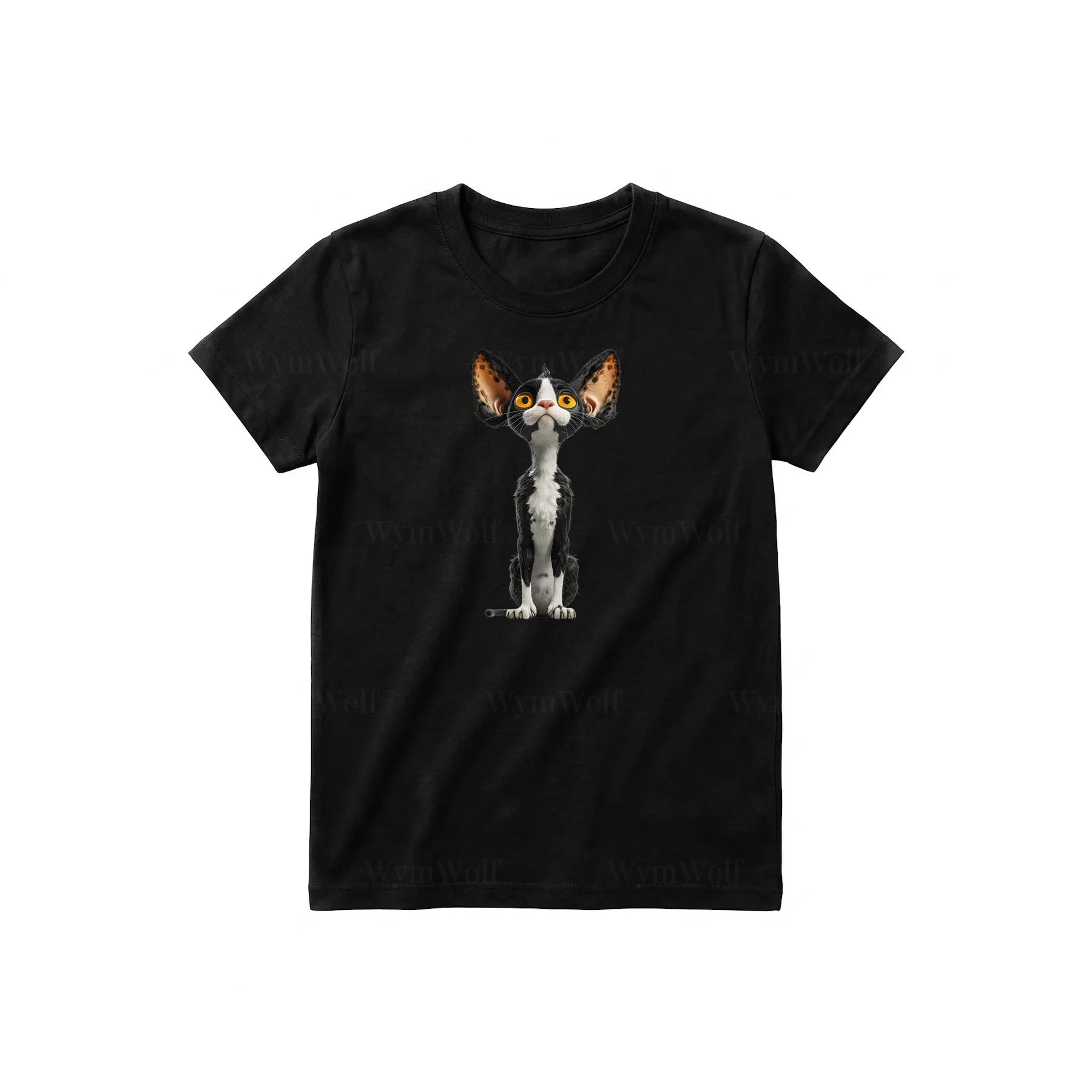T-shirt Cat graphic 0017