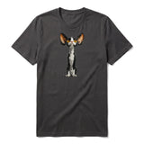 T-shirt Cat graphic 0017 - Dark Gray
