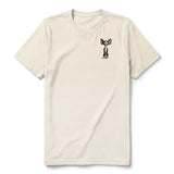 T-shirt Cat graphic 0017 - Natural