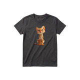T-shirt Cat graphic 0019 - Dark Gray
