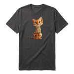 T-shirt Cat graphic 0019 - Dark Gray