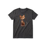 T-shirt Cat graphic 0020 - Dark Gray