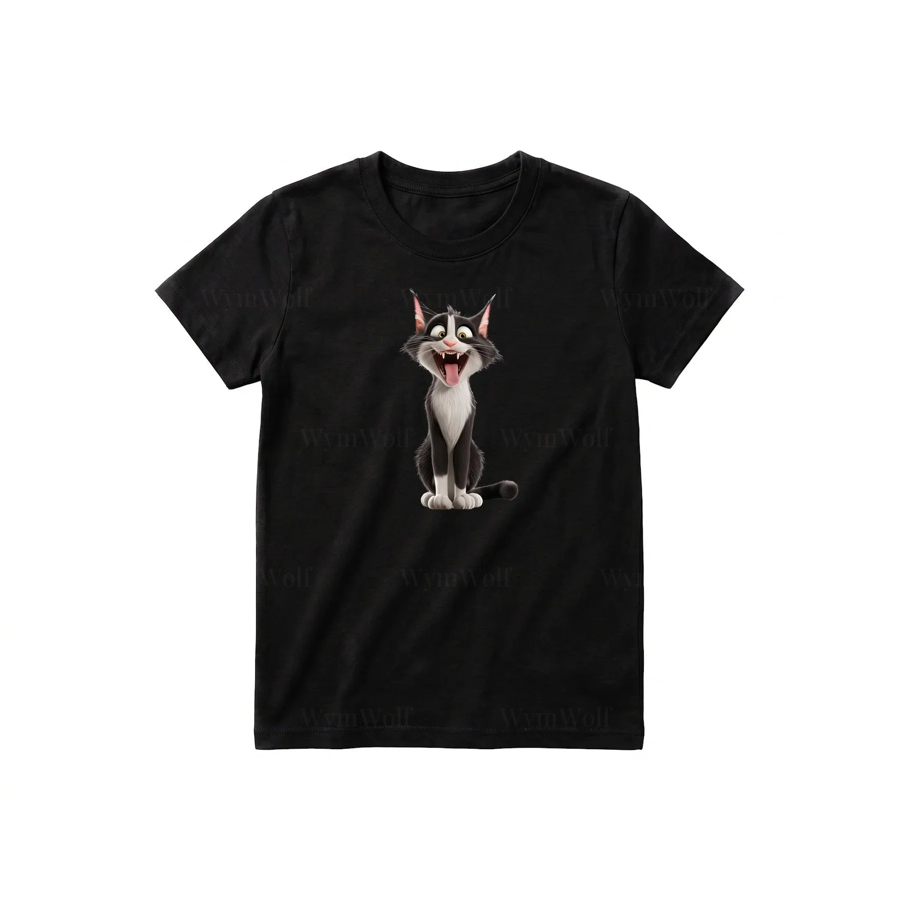 T-shirt Cat graphic 0021