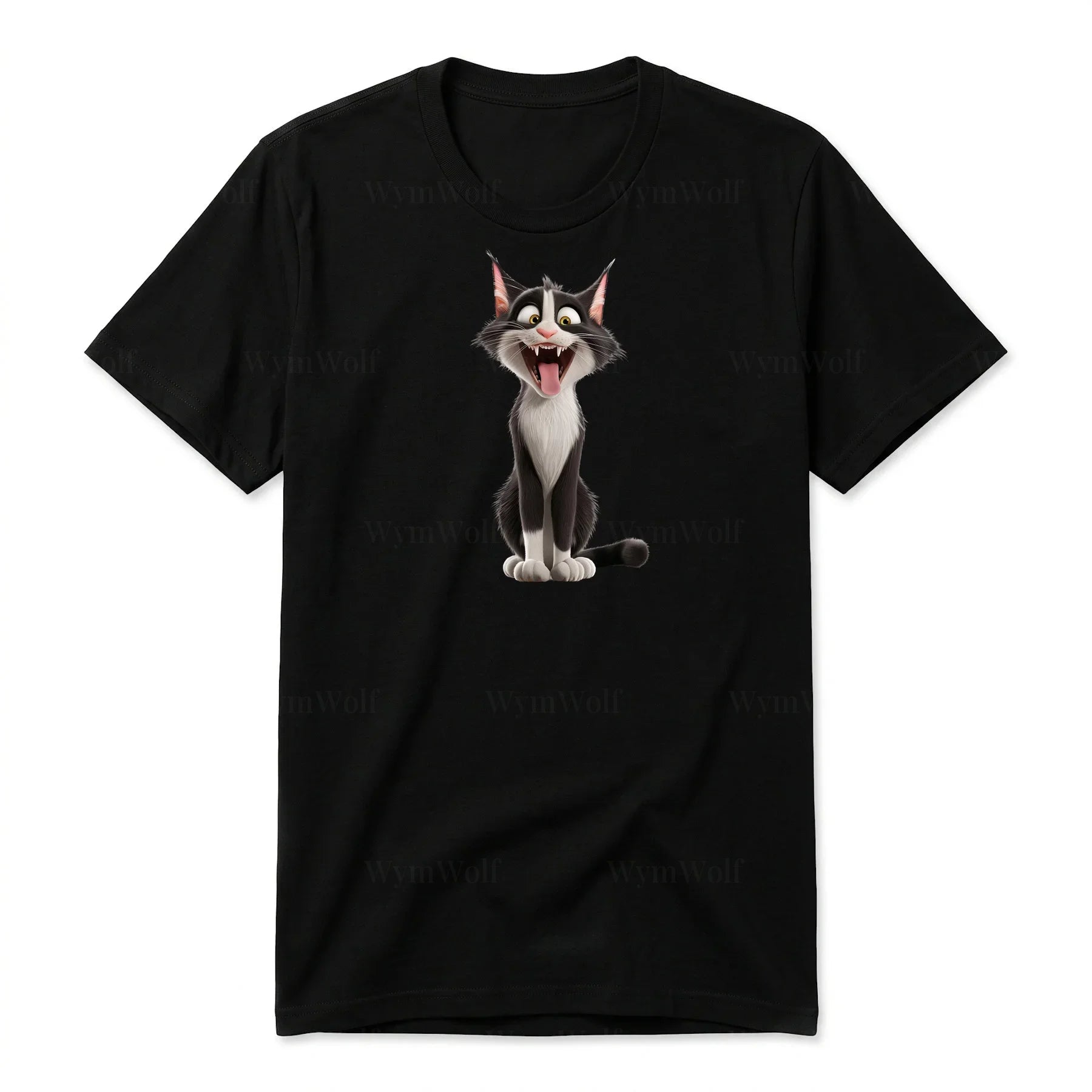 T-shirt Cat graphic 0021
