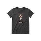 T-shirt Cat graphic 0021 - Dark Gray