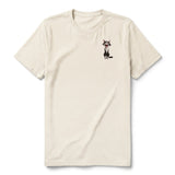 T-shirt Cat graphic 0021 - Natural