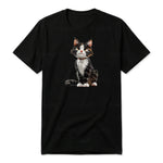 T-shirt Cat graphic 0022