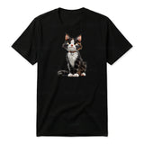 T-shirt Cat graphic 0022