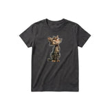 T-shirt Cat graphic 0023 - Dark Gray