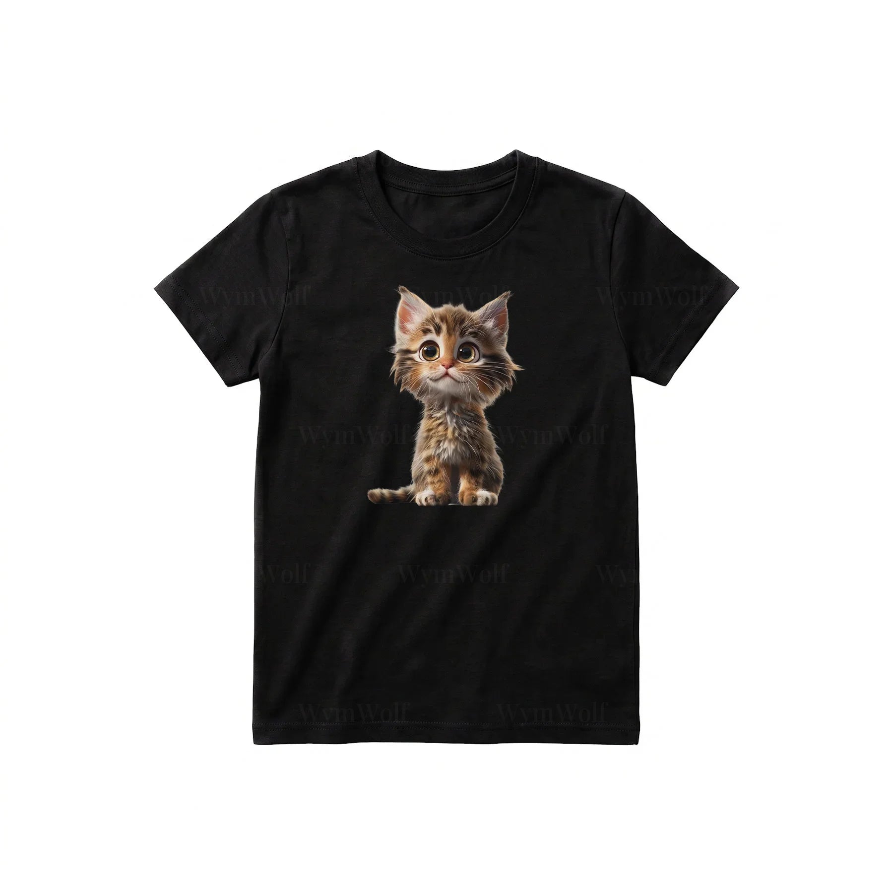 T-shirt Cat graphic 0024