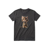T-shirt Cat graphic 0024 - Dark Gray
