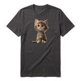 T-shirt Cat graphic 0024 - Dark Gray