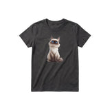 T-shirt Cat graphic 0025 - Dark Gray