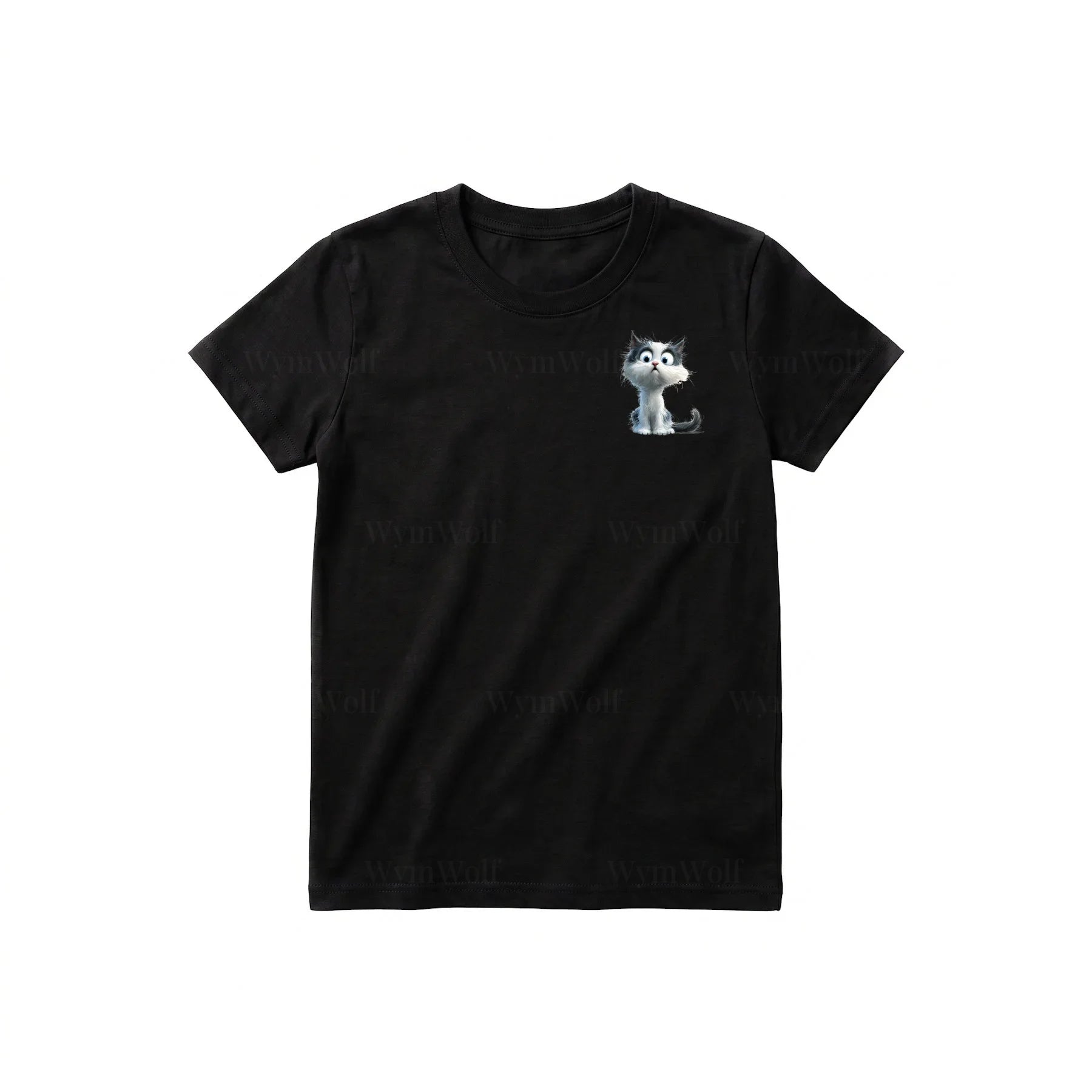 T-shirt Cat graphic 0026