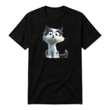 T-shirt Cat graphic 0026