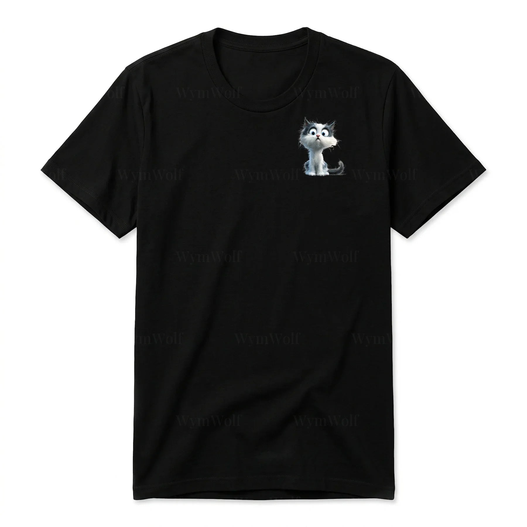 T-shirt Cat graphic 0026