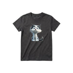 T-shirt Cat graphic 0026 - Dark Gray
