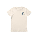 T-shirt Cat graphic 0026 - Natural