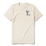 T-shirt Cat graphic 0026 - Natural