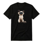 T-shirt Cat graphic 0027