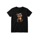 T-shirt Cat graphic 0028